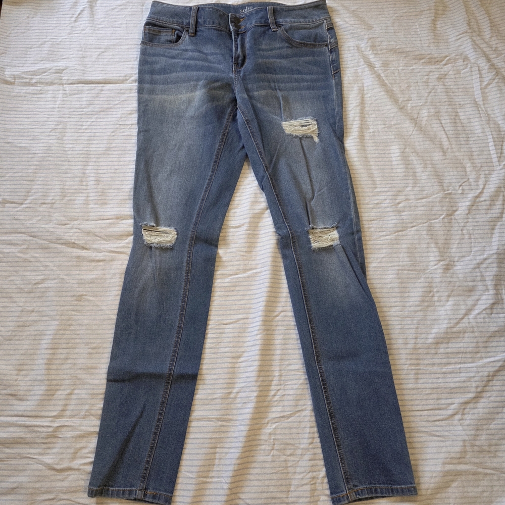 NY&Co Soho Jeans Curve Creator Leggjng Sz 10